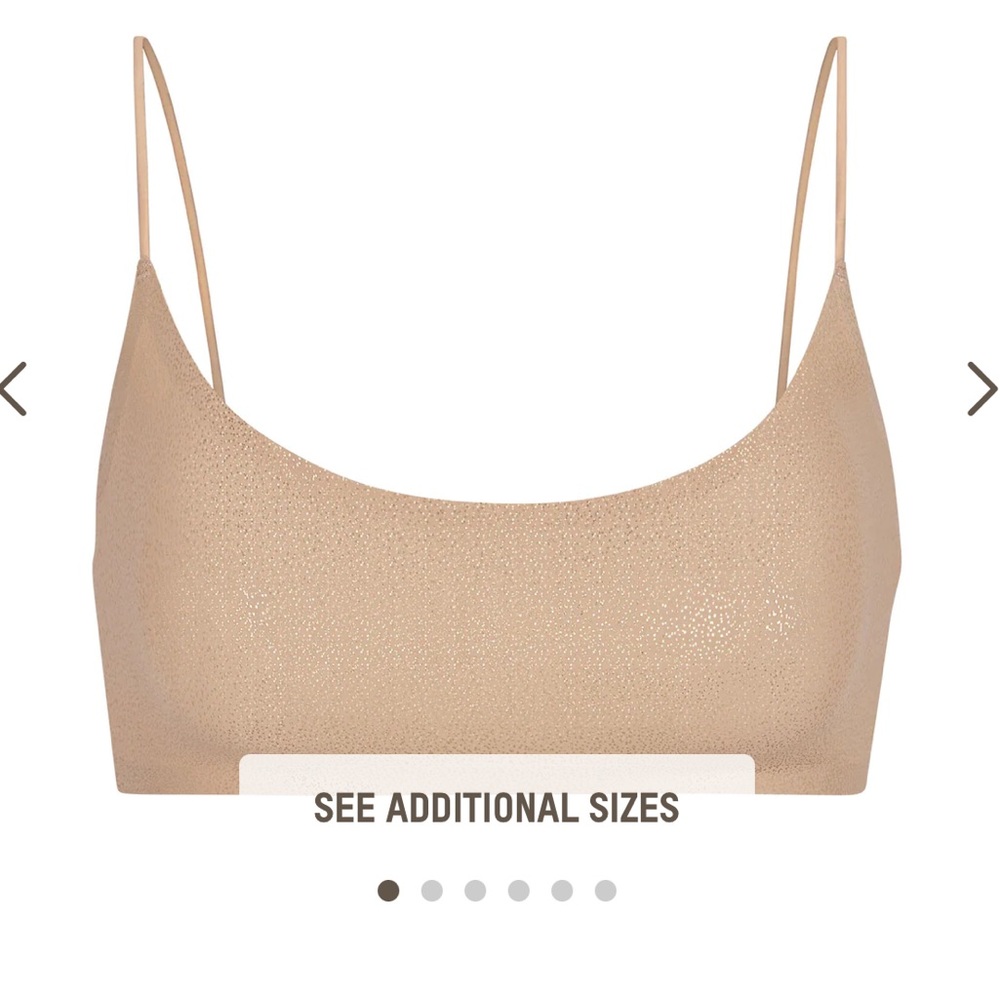 SKIMS Naked Shine Scoop Bralette